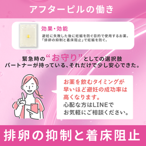 120時間以内アフターピル（緊急避妊薬）
